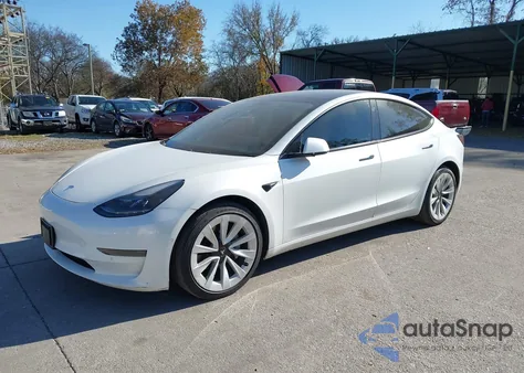 2021 Tesla Model 3 Standard Range Plus Rear-Wheel Drive from USA, damaged, VIN 5YJ3E1EAXMF874790